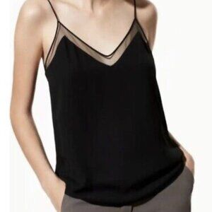 BABATON Aritzia Galen Black Camisole Size XS